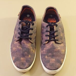 VANS OTW Ludlow Mens 11 Canvas Shoe Brown Black Skate Shoes Sneakers Hypersleath